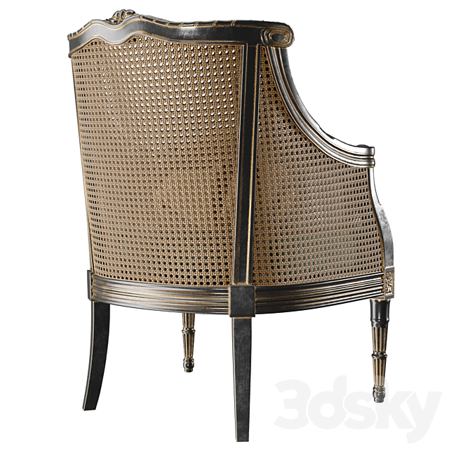 SOFA ĐƠN CỔ ĐIỂN LOUIS 16 (Arm chair Vittorio Grifoni 2271)